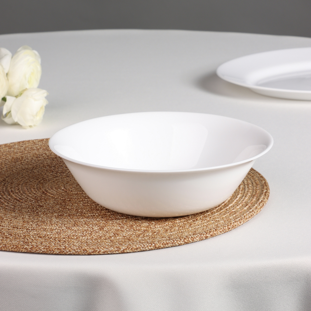 MILLIMI Белана Салатник, опаловое стекло, 19см - #7