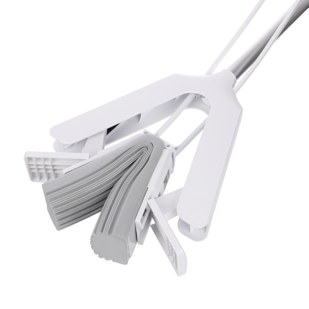 VETTA Швабра с отжимом, 129x33 см, металл, поливинилацетат, пластик - #6