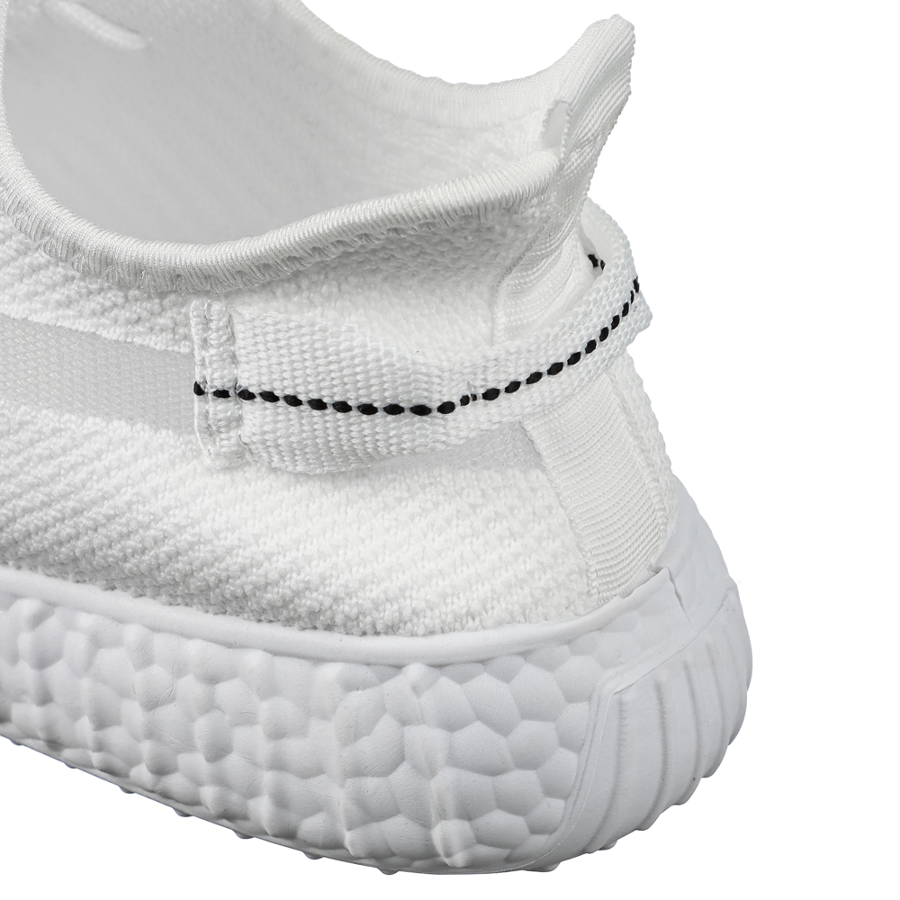 Кроссовки спортивные, р. 45, белые, полиэстер, ПВХ - #4