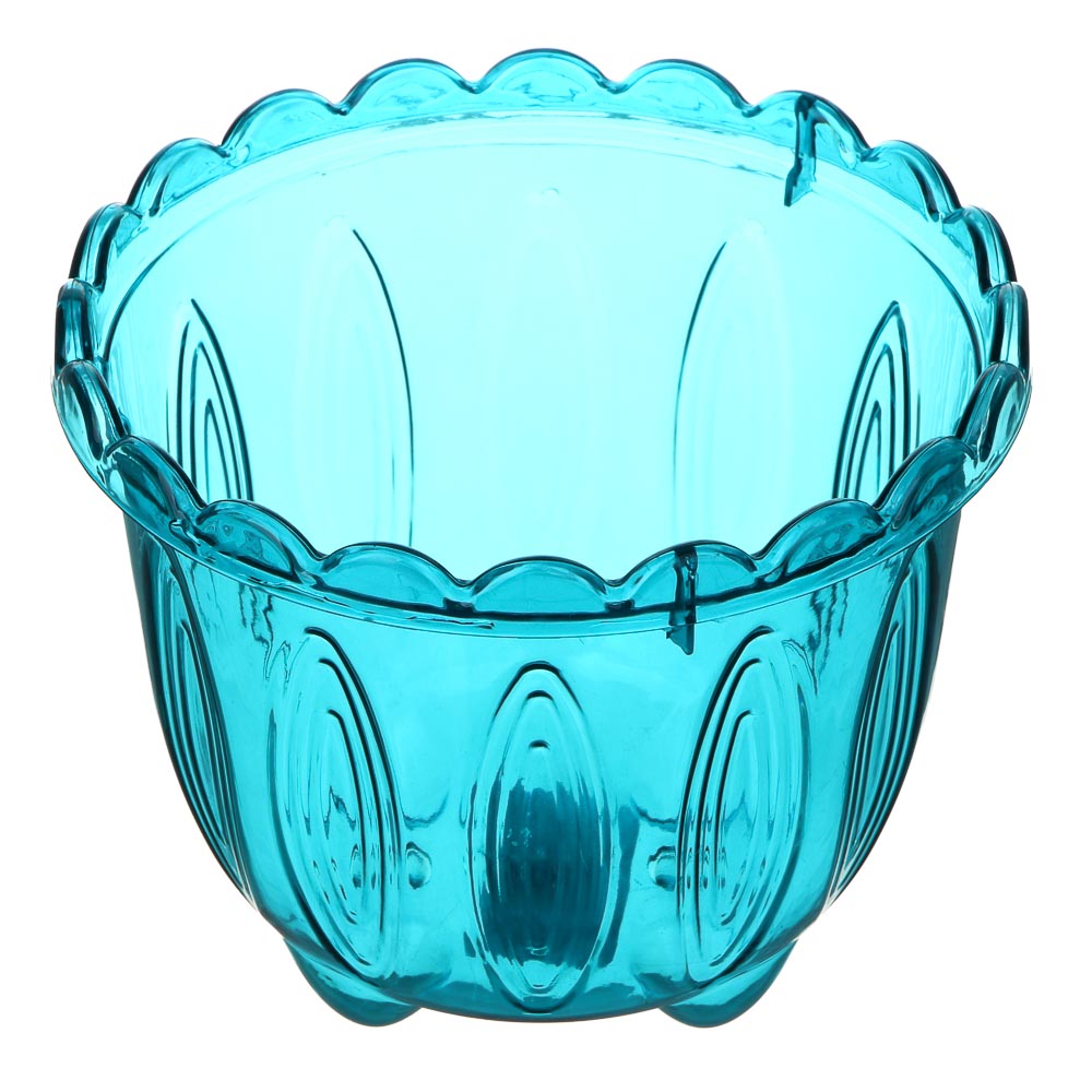 INBLOOM Кашпо 10х13см прозрачное, РР - #4