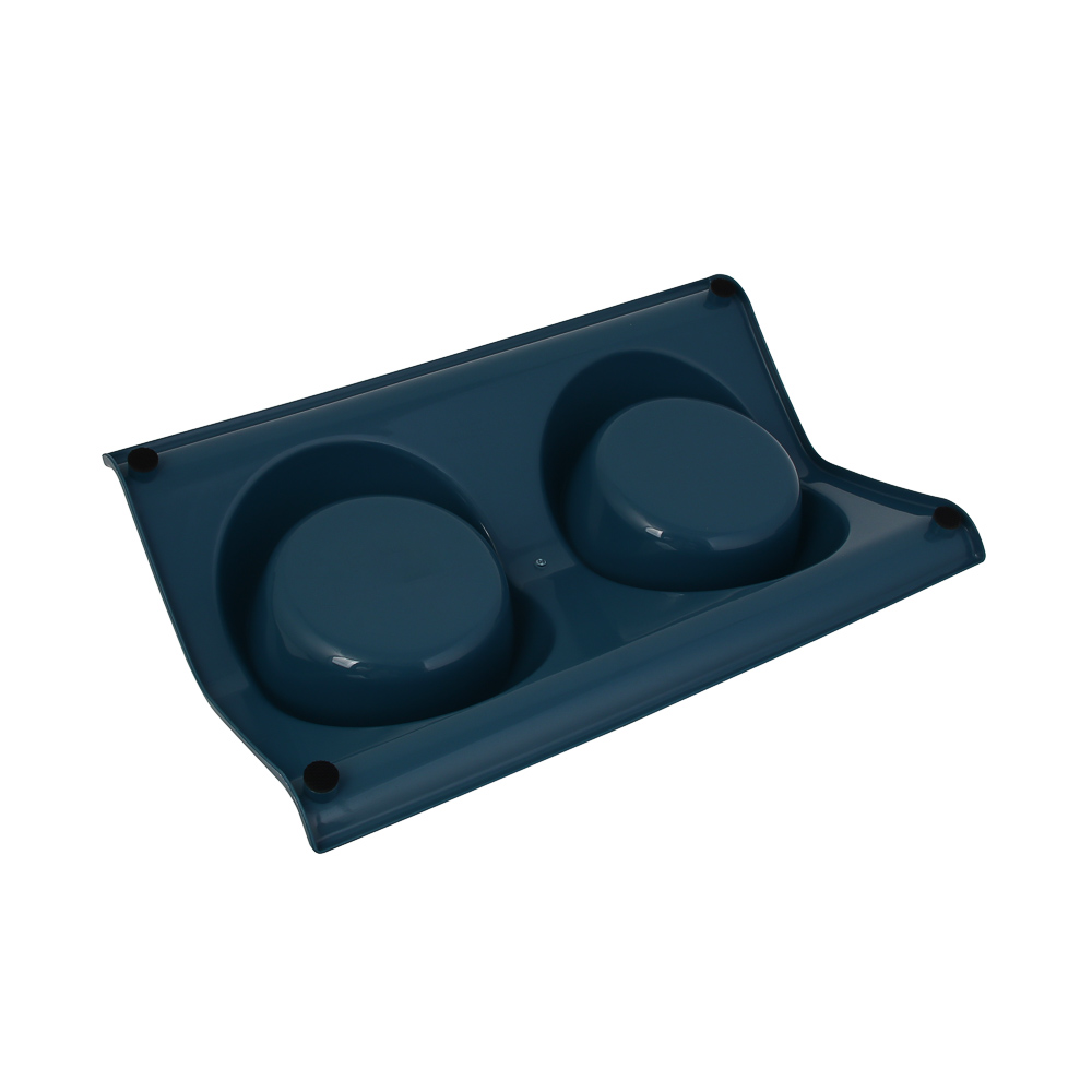 VETTA Миска для домашних животных двойная, пластмасса, 38х25 см - #6