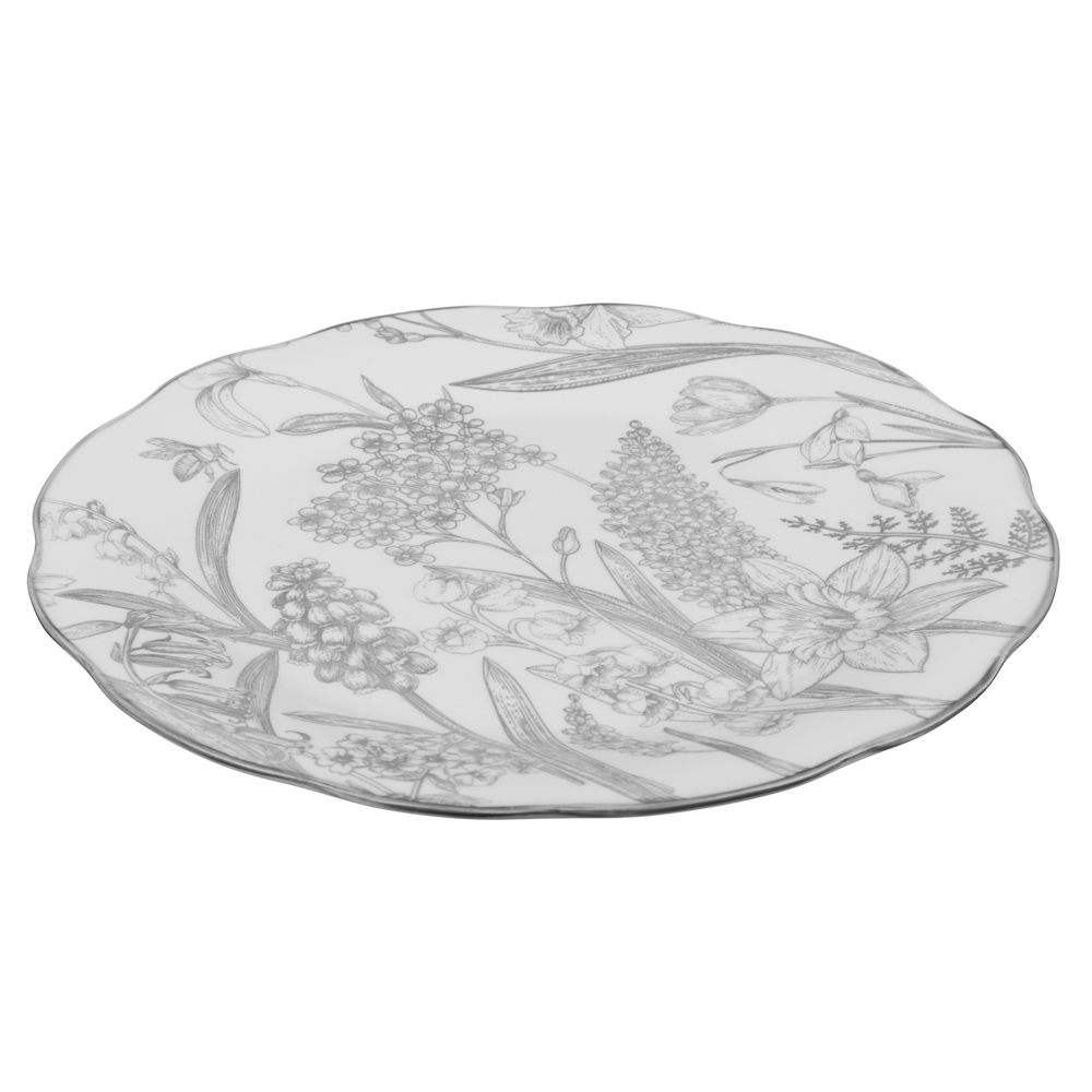 Тарелка подстановочная 26,7см, тм MILLIMI, Мидоу, фарфор - #2