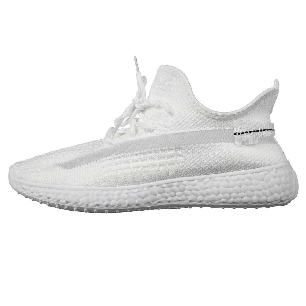 Кроссовки спортивные, р. 43, белые, полиэстер, ПВХ - #6