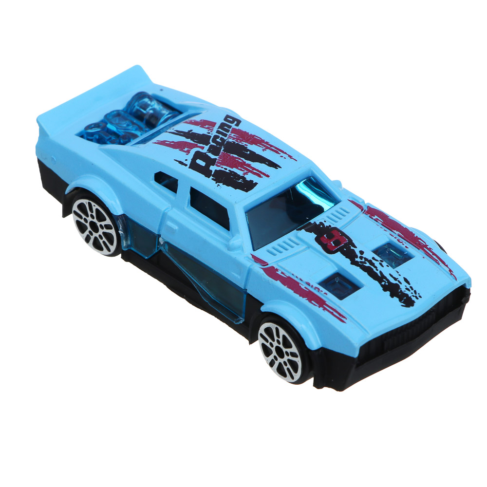 ИГРОЛЕНД Набор машинок, 6 шт., "Авторалли", ABS, 33,1х12,1х3,3 см, 2 дизайна - #4