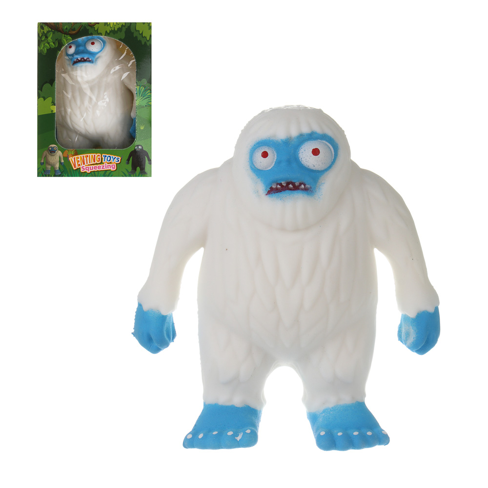 ИГРОЛЕНД Игрушка антистресс "Тянучка с песком", TPR, песок, 9,5х4,5х7см - #1