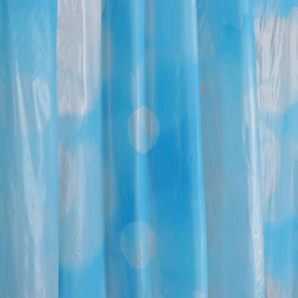 VETTA Шторка для ванной, ПЕВА, 12 г/м2, 180x180 см, Мрамор, 609 - #2