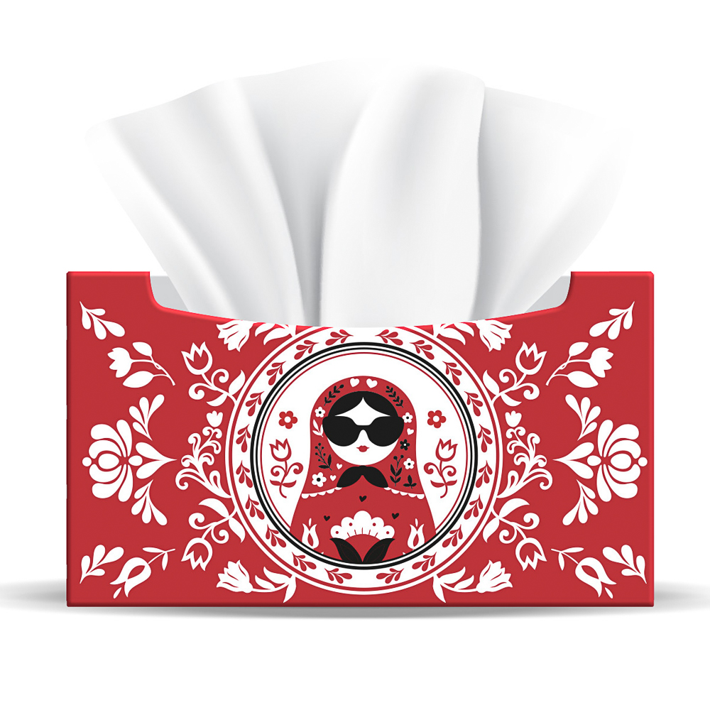 Салфетки универсальные бумажные GrandPero двухслойные, 4 дизайна, 100л - #13