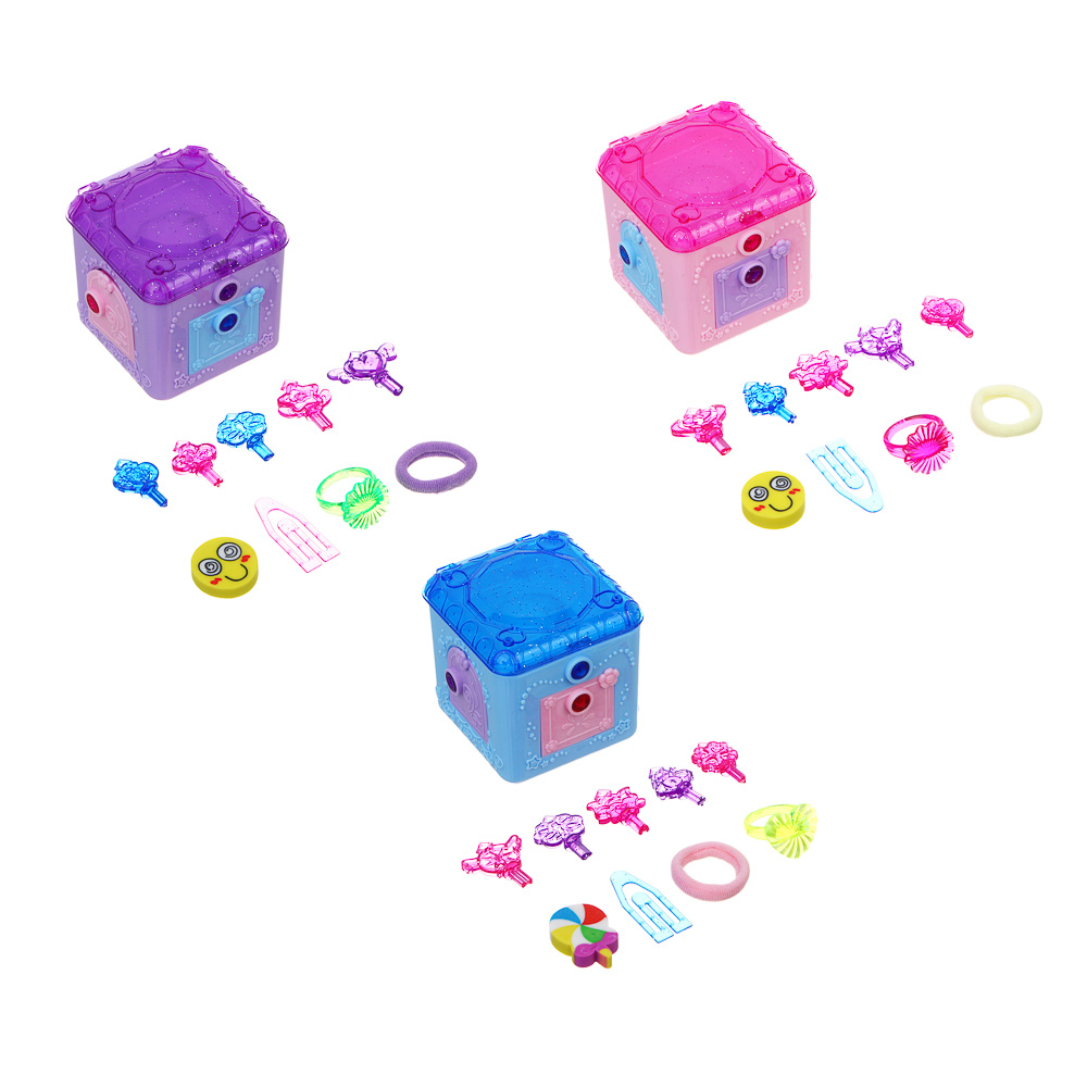 ИГРОЛЕНД Игрушка "Сюрприз в сундучке", 5,5х5,5х5,5см, PP, микс - #3