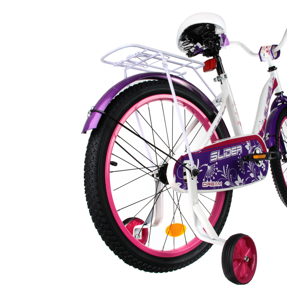 Велосипед детский двухколесный Slider Dream 20", фиолетовый - #10