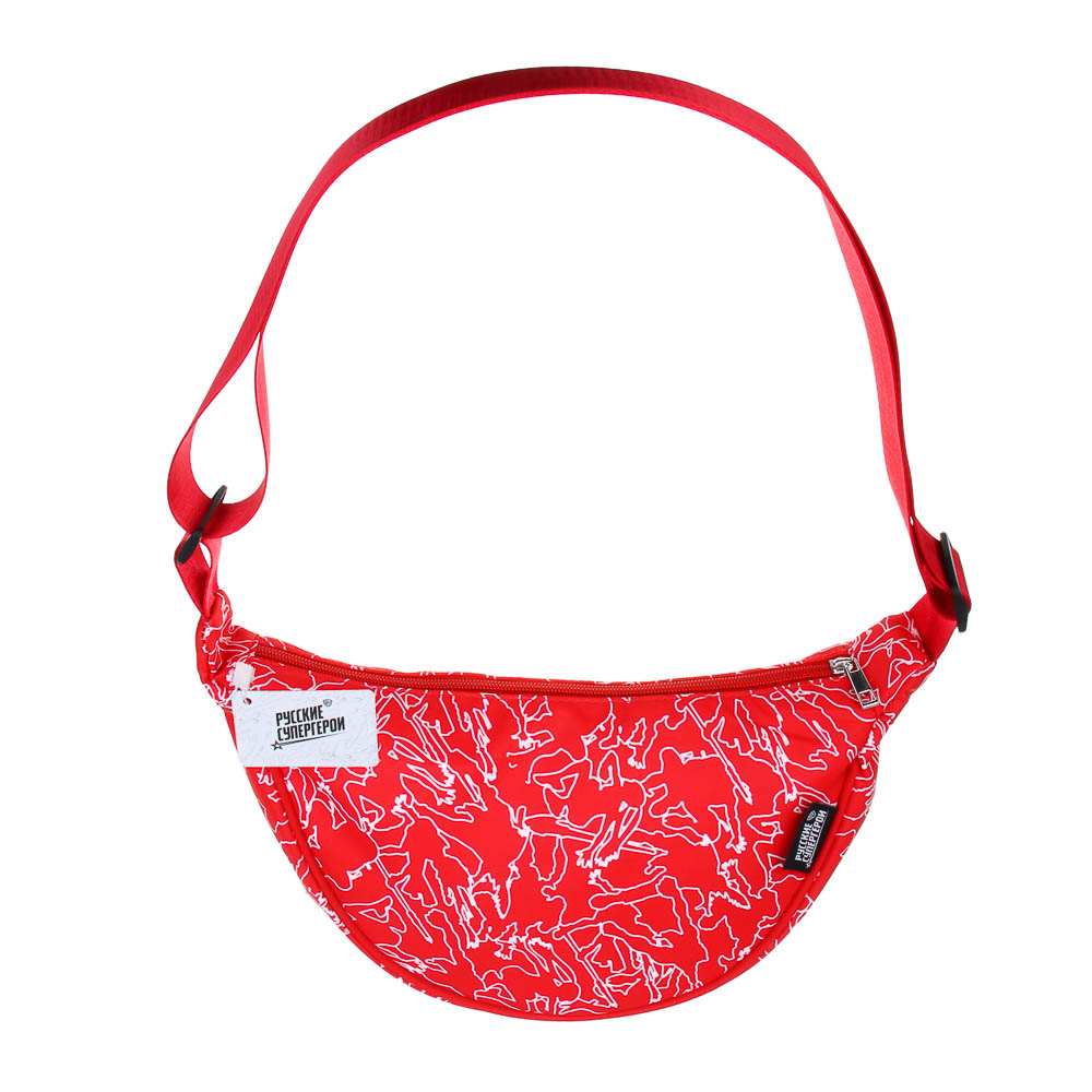 BY Русские Супергерои Сумка молодежная на длинном ремне, 100% ПЭ,27х15х10см, 2 цвета, РСГ25-01 - #7
