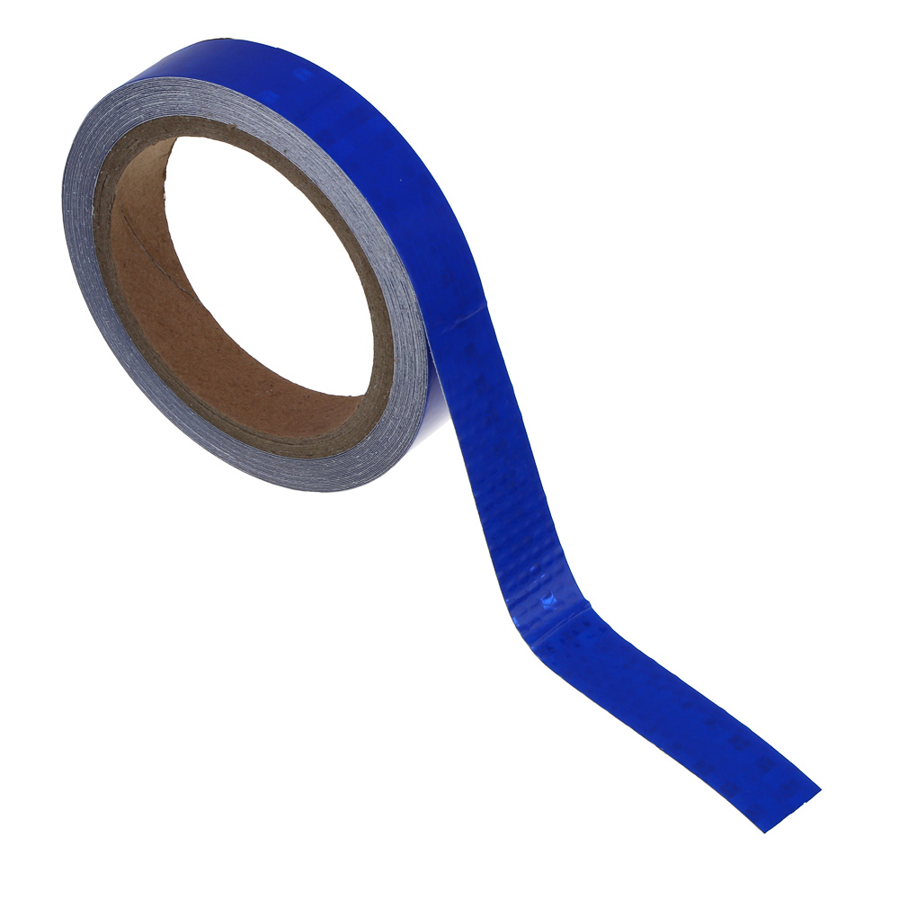 РОКОТ Лента светоотражающая 2см x 8м, синяя - #3