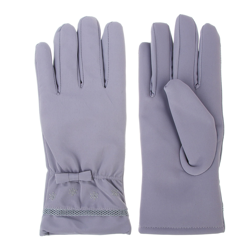 GALANTE Перчатки женские водоотталкив., контактные, р.18-20, 100% полиэстер, цвета в ас-те, ОЗ25-02 - #4