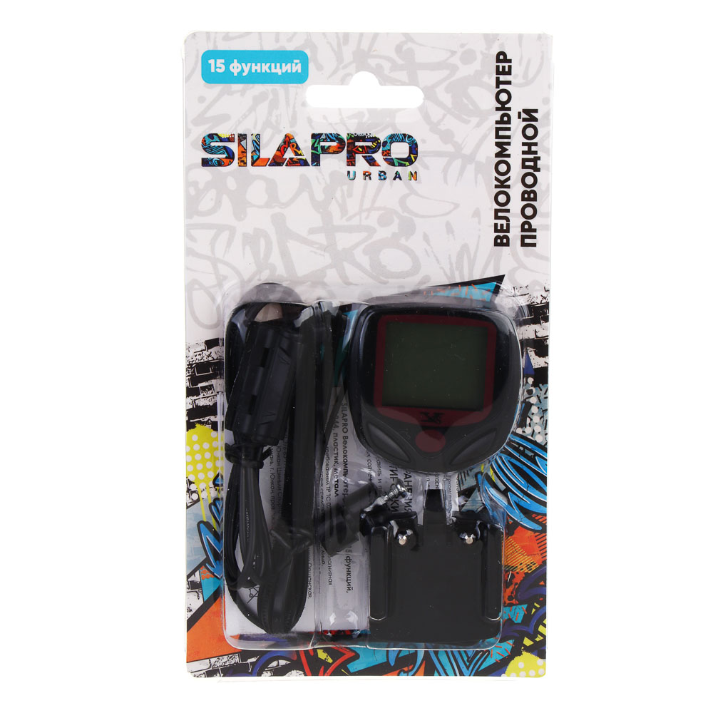 Велокомпьютер проводной SilaPro "Urban", 15 функций - #6