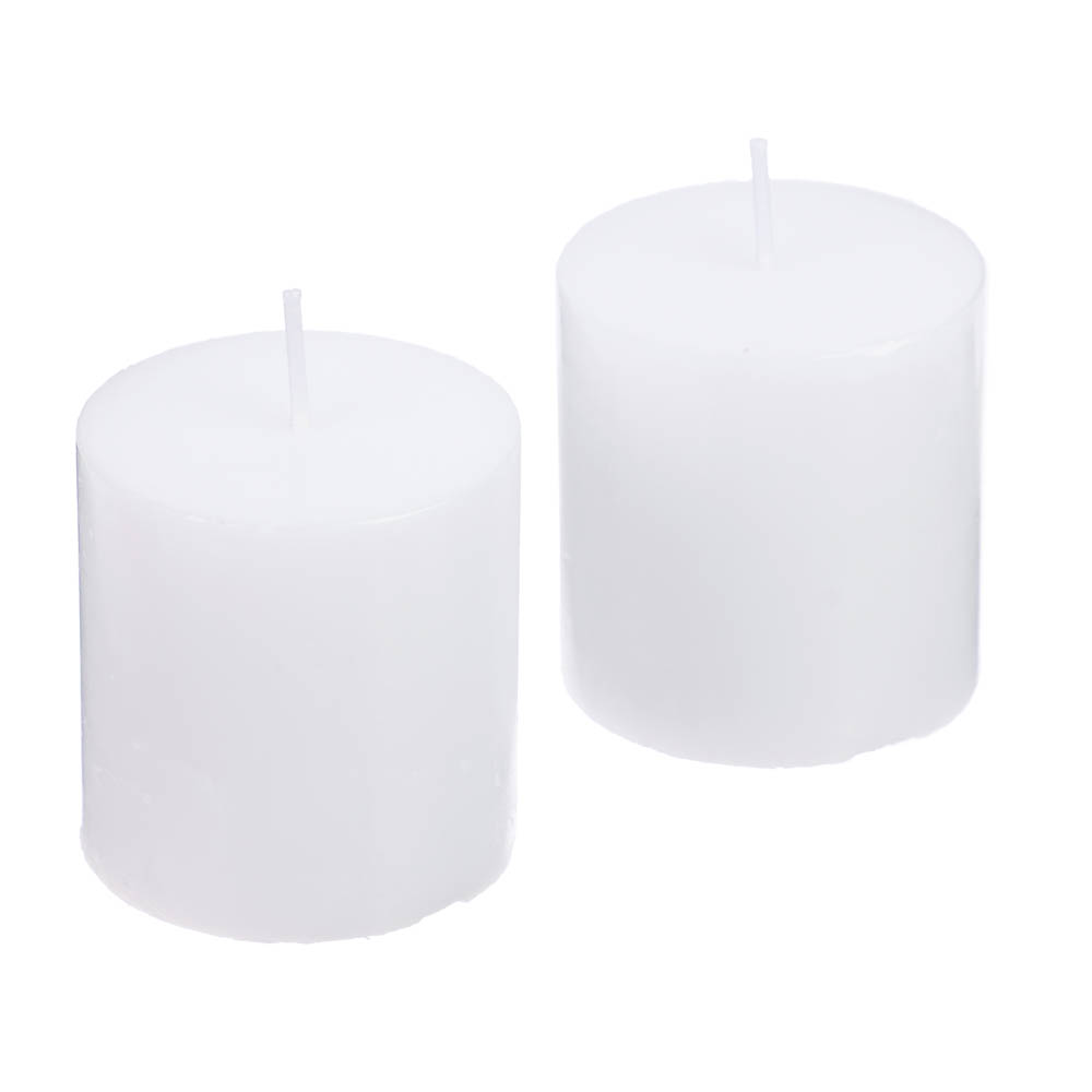 LADECOR Набор свечей, 2 шт, 5x5 см, парафин, 6 цветов - #7