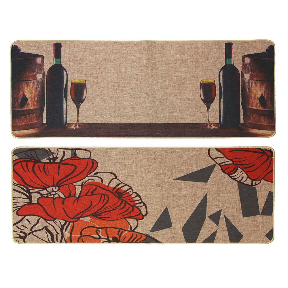 VETTA Коврик универсальный, 43х118см, полипропиленовое волокно, резиновая подложка, 2 дизайна - #1