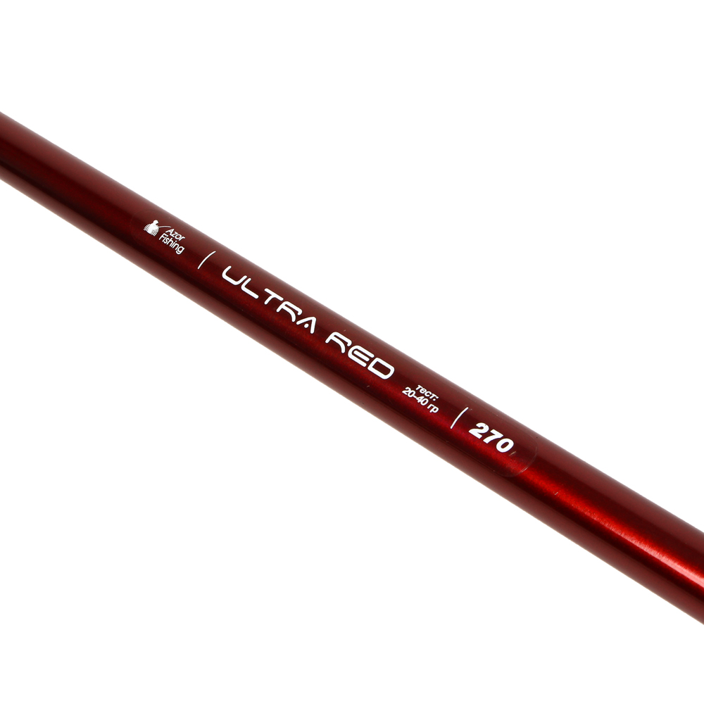 Спиннинг "Ультра Ред" тм AZOR FISHING, штекерный, файбергласс, 2,7м, тест 10-30гр. - #5