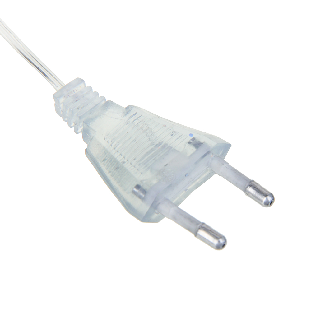 СНОУ БУМ Гирлянда эл. вьюн 9м, 40LED, шар 1,6см, синий, пост. свечение, ПВХ прозрачный, 220В - #3