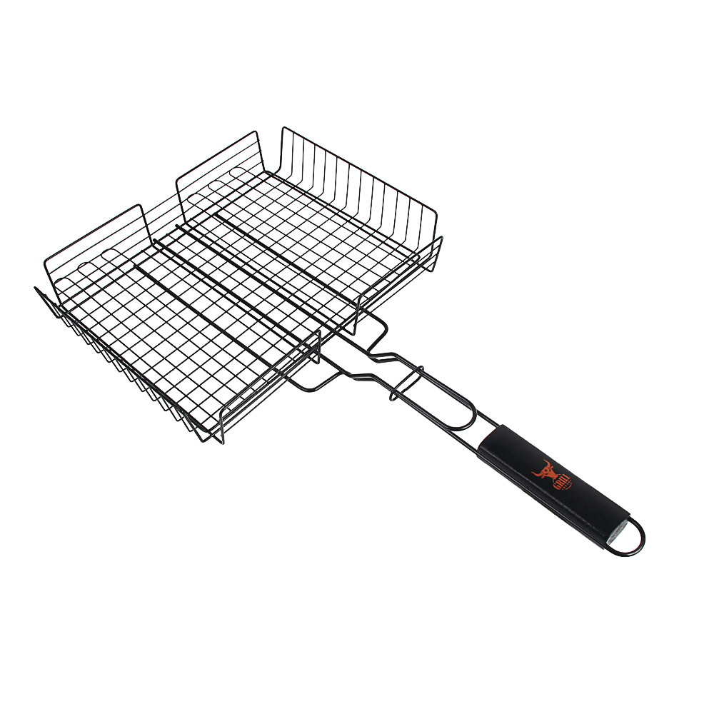 Решетка-гриль антипригар.покр. тм GRILLBOOM, 24х30х5 см - #1