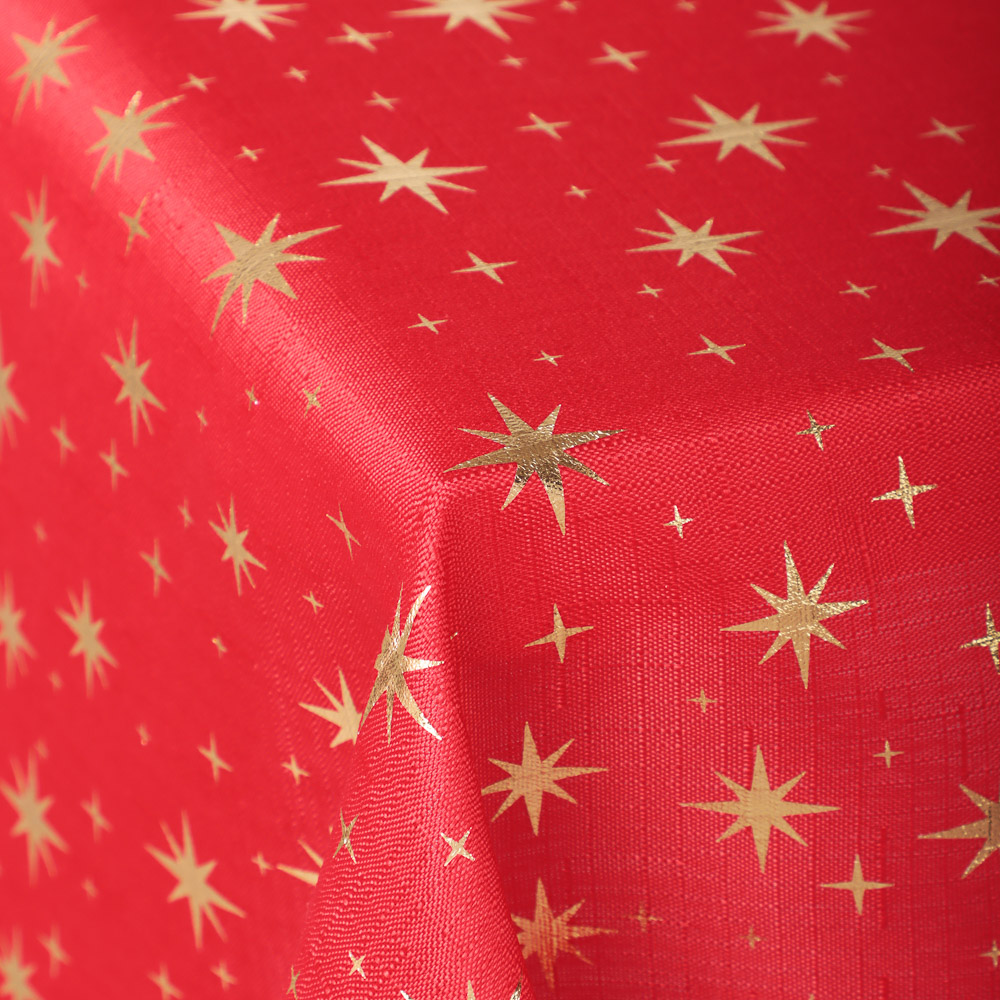 PROVANCE Щелкунчик Скатерть текстильная с фольгированным принтом, 140х180см, 100% полиэстер, 2 диз. - #2