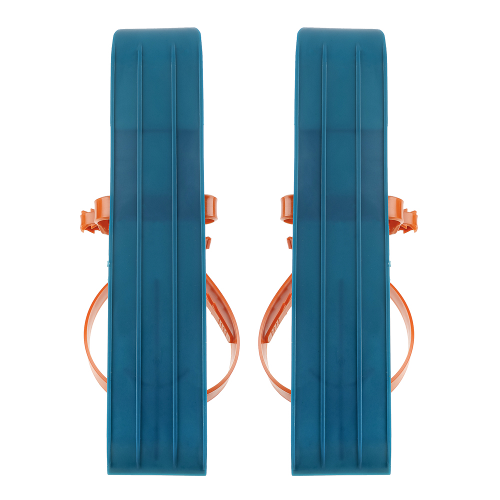 Мини-лыжи детские с пластиковыми ремешками, пластик, 7х36х1см, МЛ-1 - #6