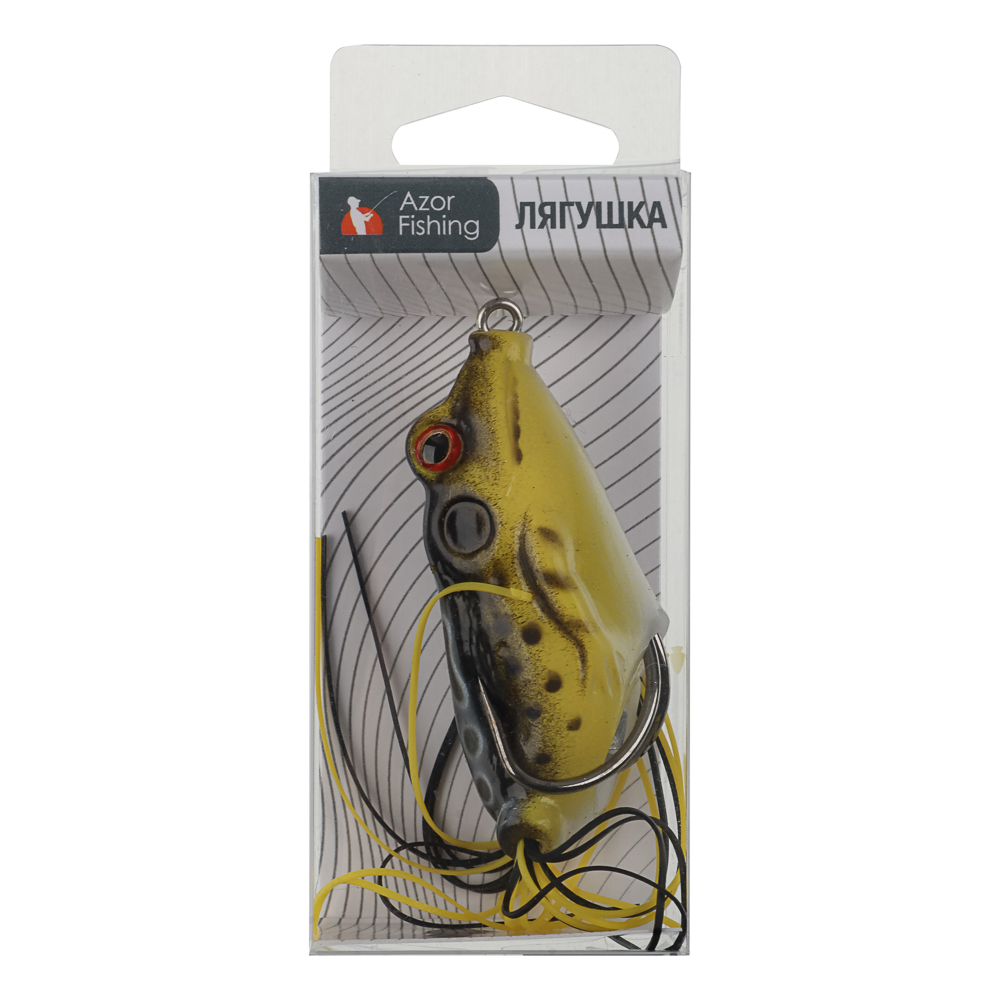 Лягушка силиконовая "Крези" тм AZOR FISHING, 55 мм, 5 цветов - #11