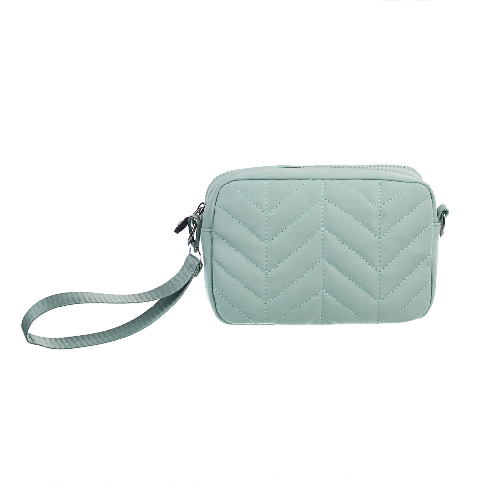 Сумка женская с 2-мя отделениями на длинном ремне тм ЮL Mint, полиэстер, 20х13х5,5см, 3 цвета - #4