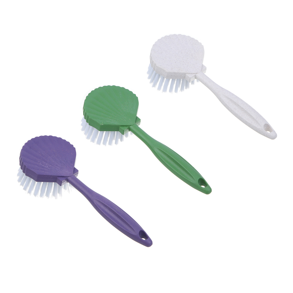 VETTA Щетка ракушка с длинной ручкой, полипропилен, полиэтилентерефталат, 19,5х7х3,5 см, 3 цвета - #1