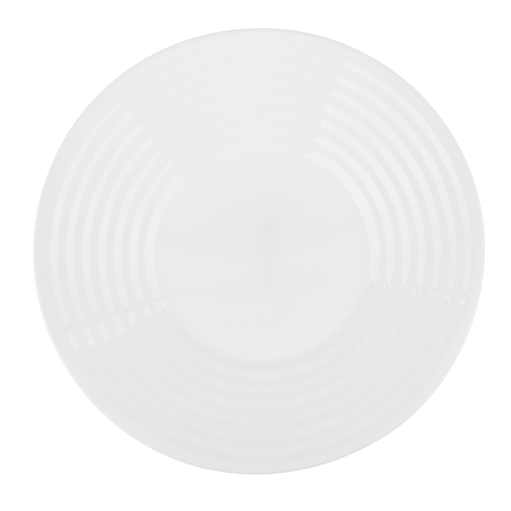 MILLIMI Бароло Тарелка закусочная 19см белая опаловое стекло - #1