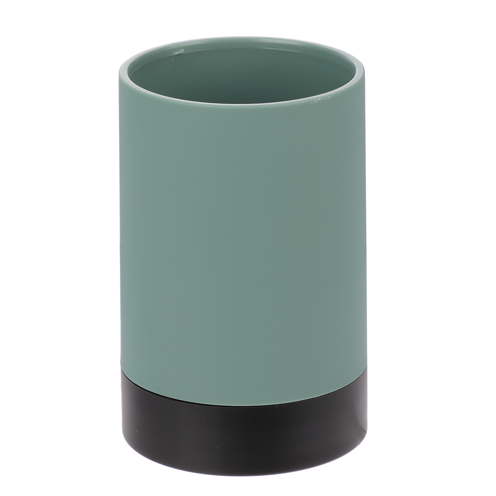 Стакан GUL, серо-зелёный, пластик, SWP-2401-GRN-03 - #1