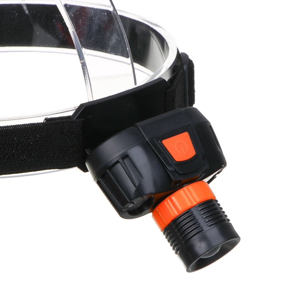 ЕРМАК Фонарь налобный, LED+COB, 6 режимов, 800мАч, Type-C, 73х70х36 мм, пластик, красный свет - #5