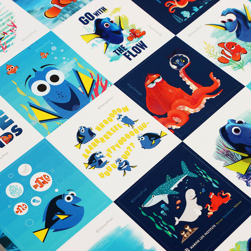 Наклейки пленочные большие 21х27,5см, в ассортименте - #11