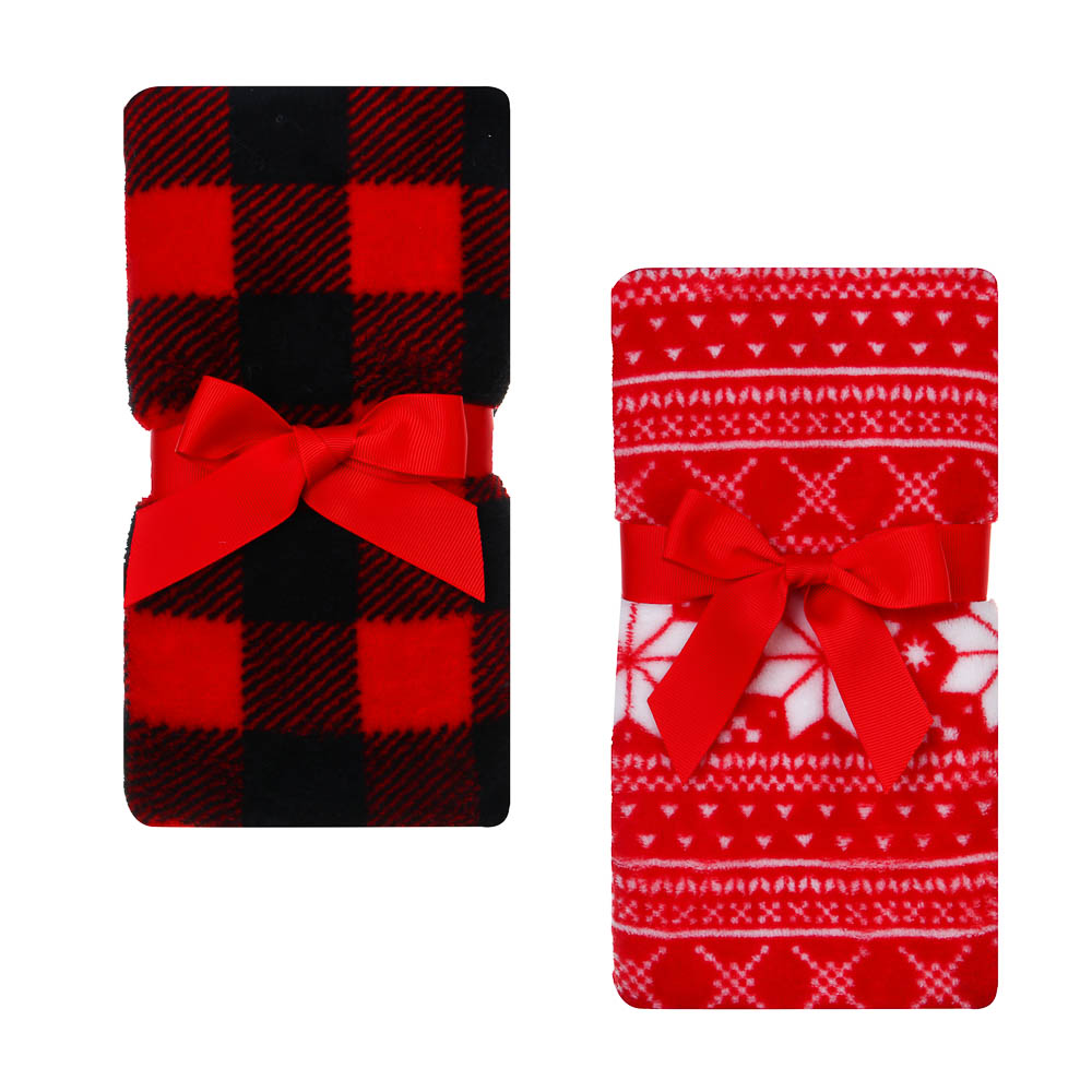 PROVANCE Щелкунчик Плед с сувениром, 75х90см, 100% полиэстер, 3 дизайна - #3