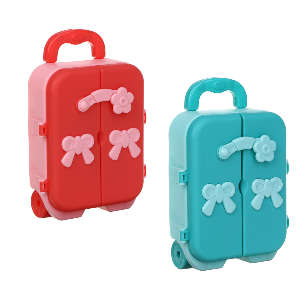 ИГРОЛЕНД Набор игровой в чемодане, сюрприз, ABS, PP, бумага, 10х4,3х14,3 см - #3