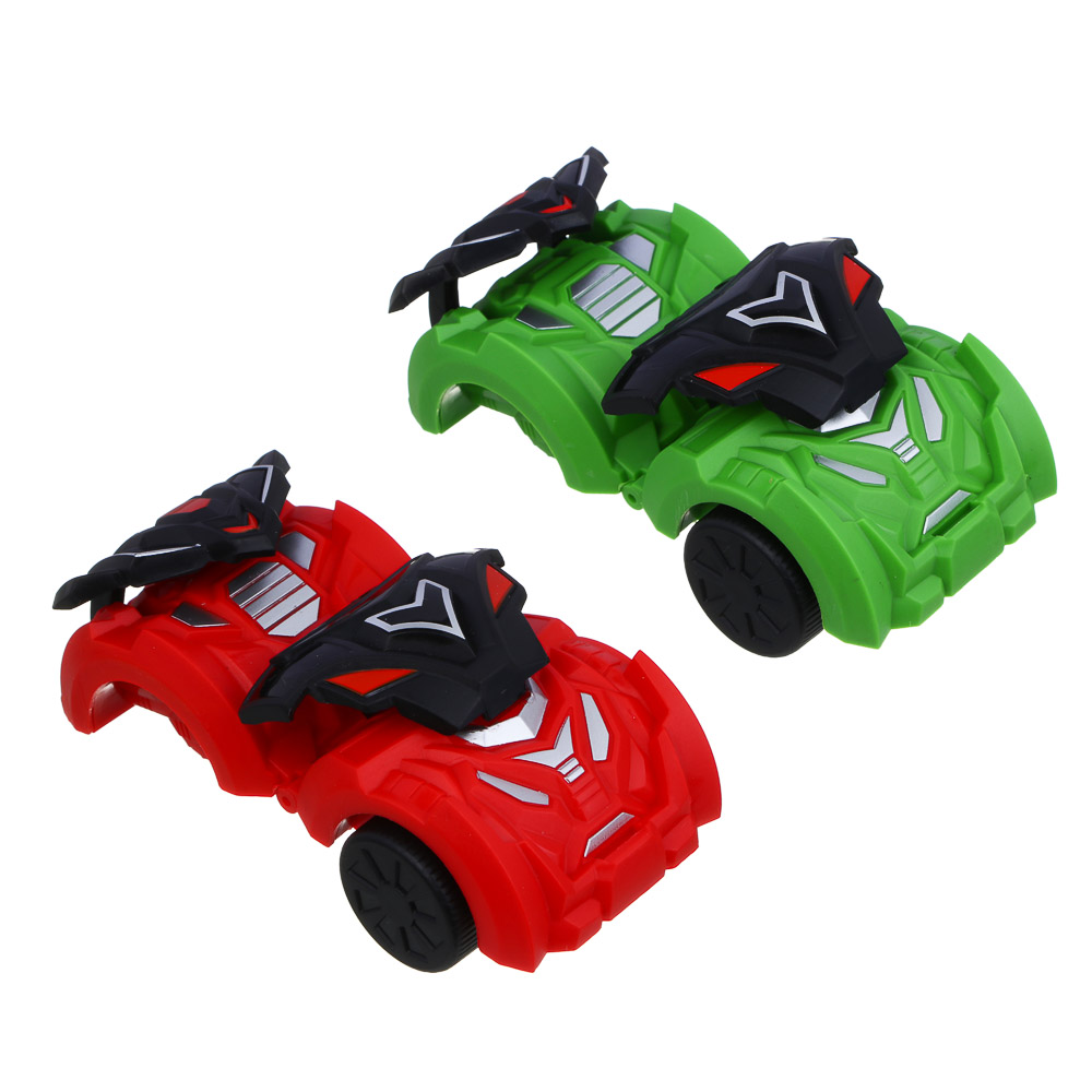 ИГРОЛЕНД Машина трансформирующаяся "Монстро-спиннер", вращение, инерция, ABS, 8,8х14 см, 2 дизайна - #2