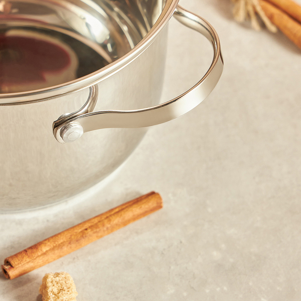 VETTA Бирмингем Кастрюля 18х11,5см, 2,7л, со стекл. крышкой, индукция - #10