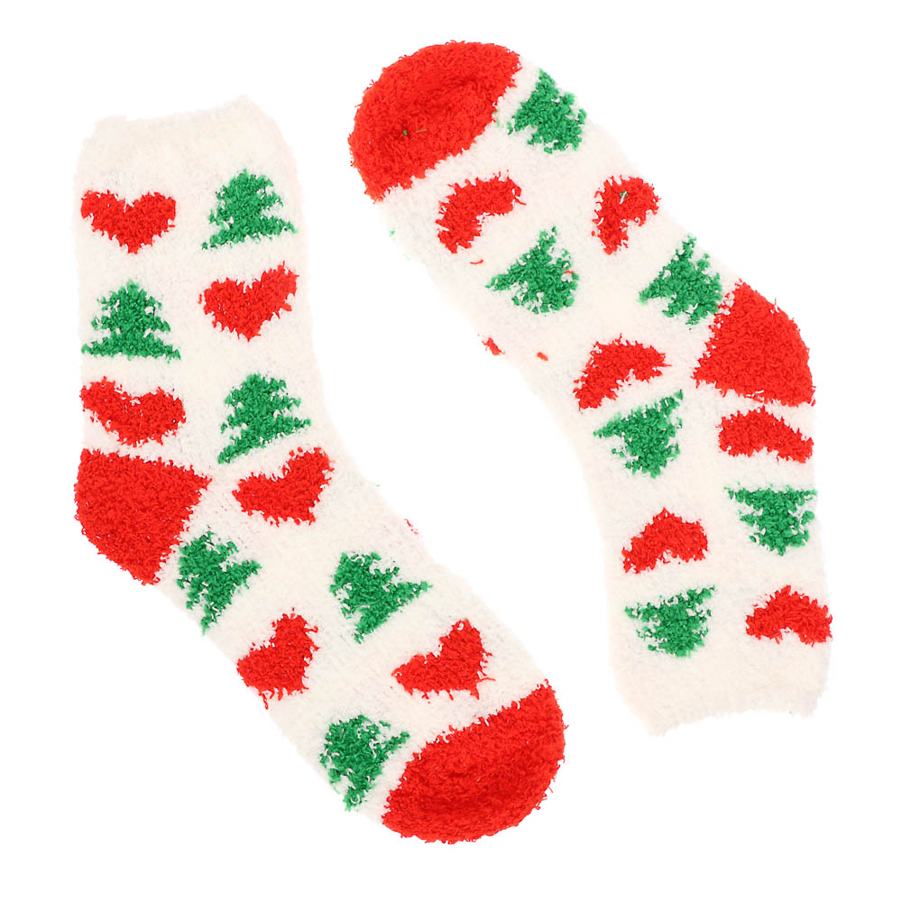 GALANTE Носки женские махровые "травка", р.23-25, 95% полиэстер, 5% спандекс, разноцветные, арт.1 - #3