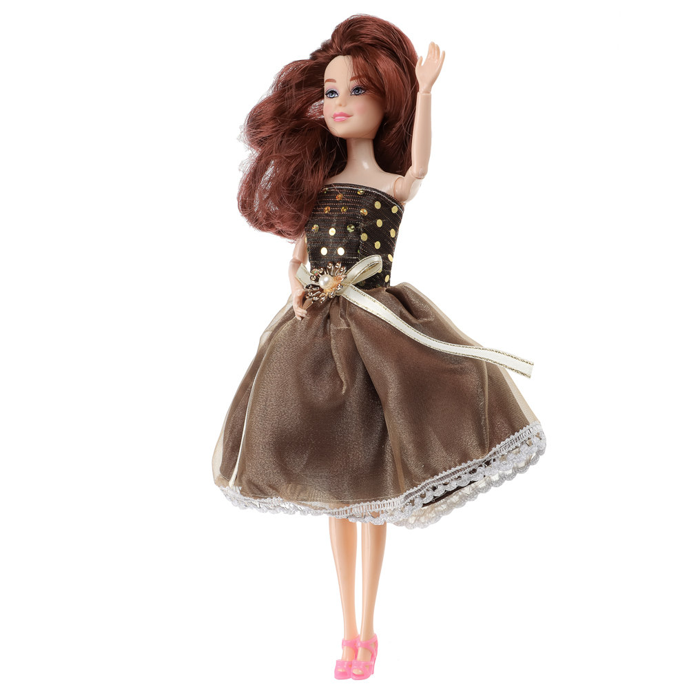 ИГРОЛЕНД Кукла нарядная 27 см, PP, PVC, 10х5х32,5 см, 6 диза - #34