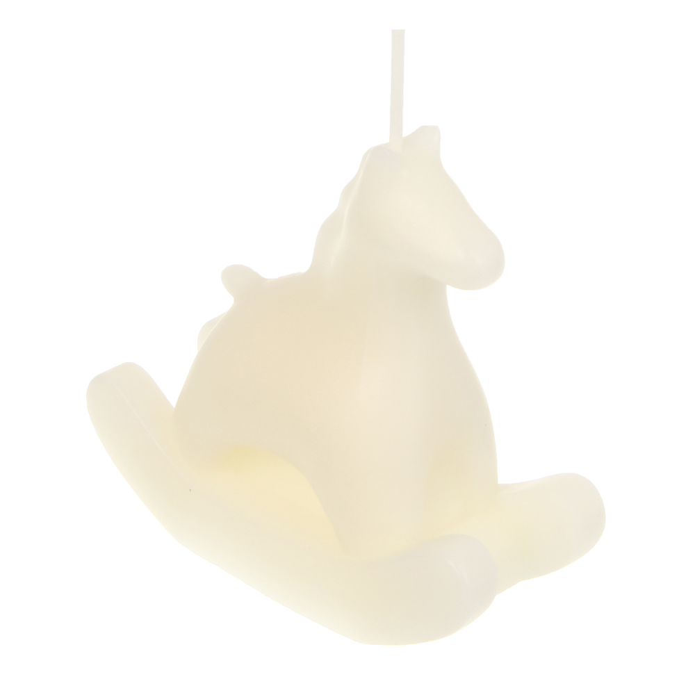 Свеча в форме лошадки, 8,5x8,5x3,5 см, воск - #1