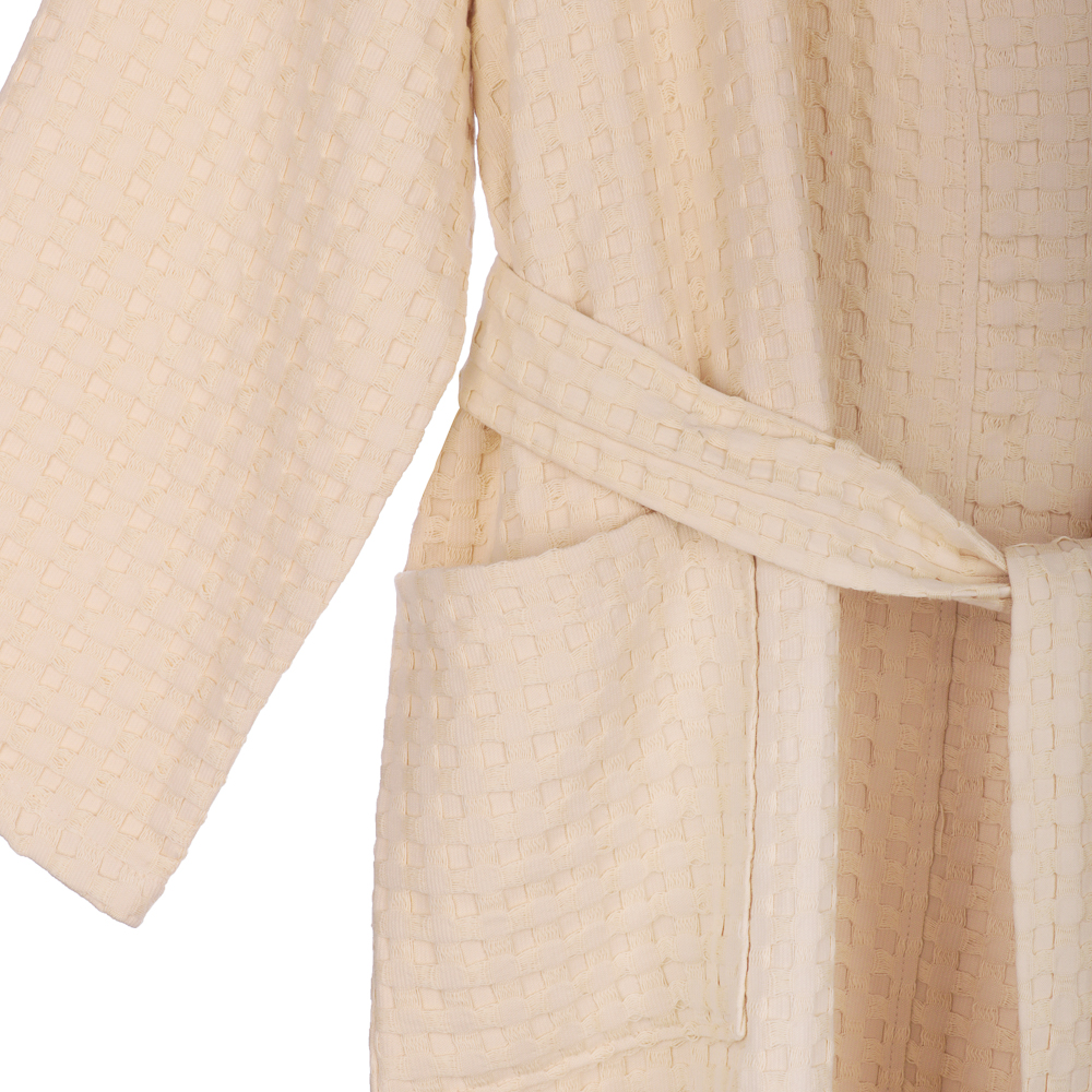 PROVANCE Монблан Халат вафельный, one size, 100% хлопок, 300гр/м2, бежевый - #2