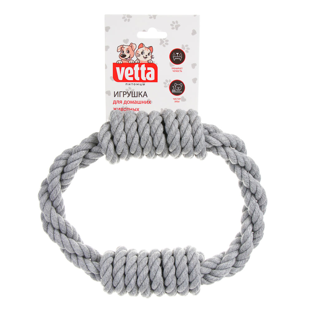 VETTA Игрушка для домашних животных, грейфер, хлопок, 21х1 см - #5