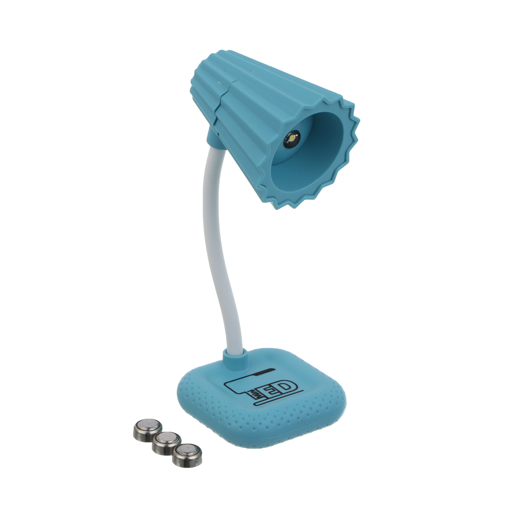 ИГРОЛЕНД Фонарик-мини "Лампа" с магнитом 3,8х3,8х8,5 см, пластик, 3xLR41, 6 цветов - #4