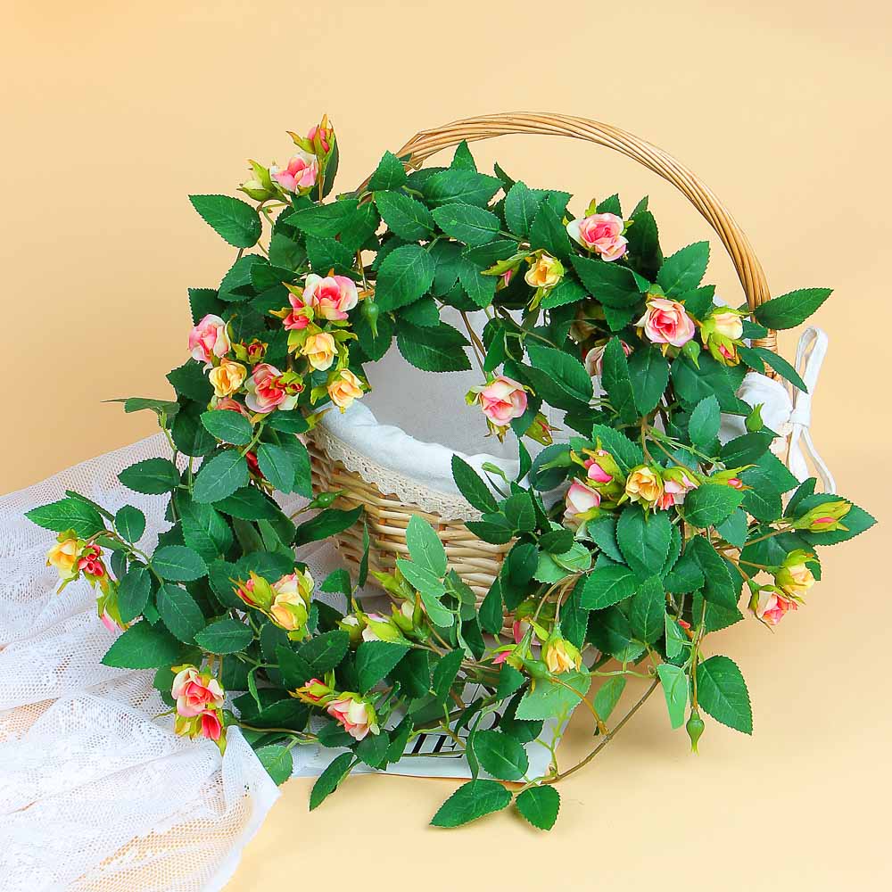 Растение декоративное, лиана с цветами, 180 см - #1