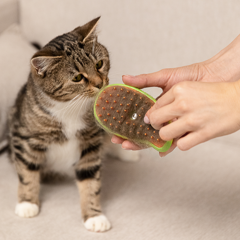 VETTA Щетка для домашних животных, ABS-пластик, силикон, 11,5х6,5 см - #18