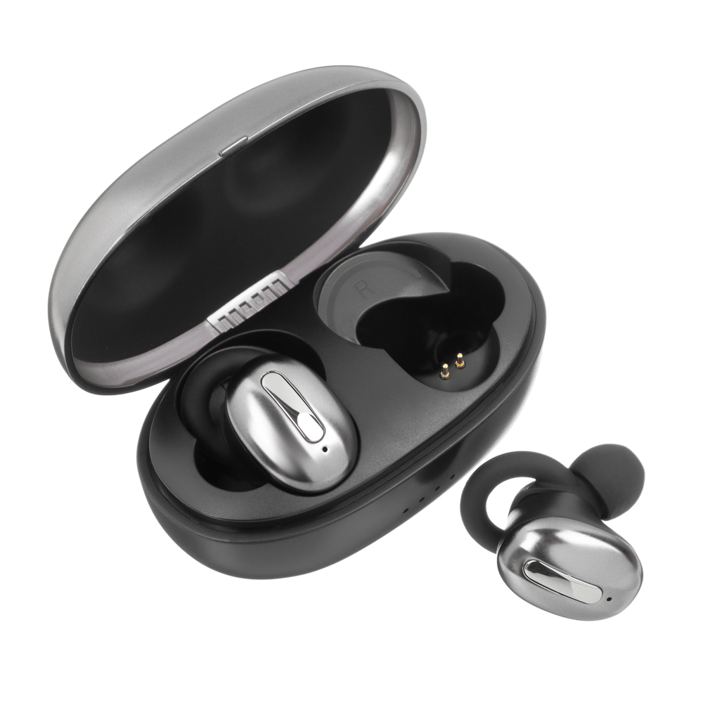 Наушники беспроводные TWS BY Блюз, кейс, 45/300мАч, BT 5.0, черный - #5