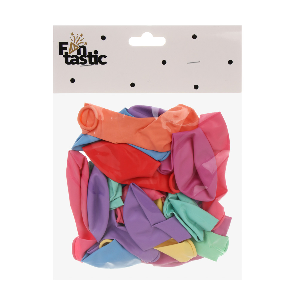 Набор воздушных шаров тм Fntastic, "Микс" 10", пастель 25шт - #3