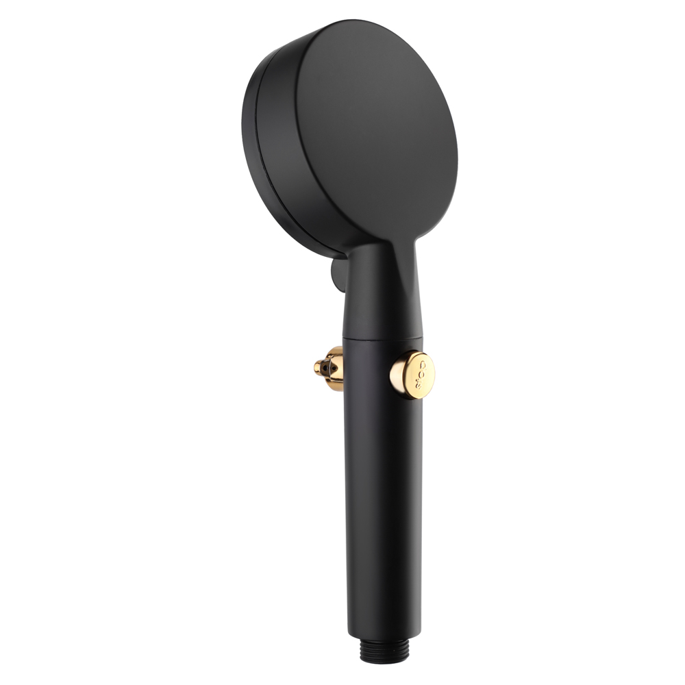 RAIN Лейка для душа, 5 режимов, кнопка, 85мм, черная - #4