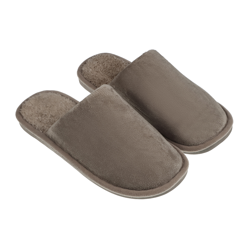 Обувь домашняя, размер 44-45, цвет коричневый, #19 - #1