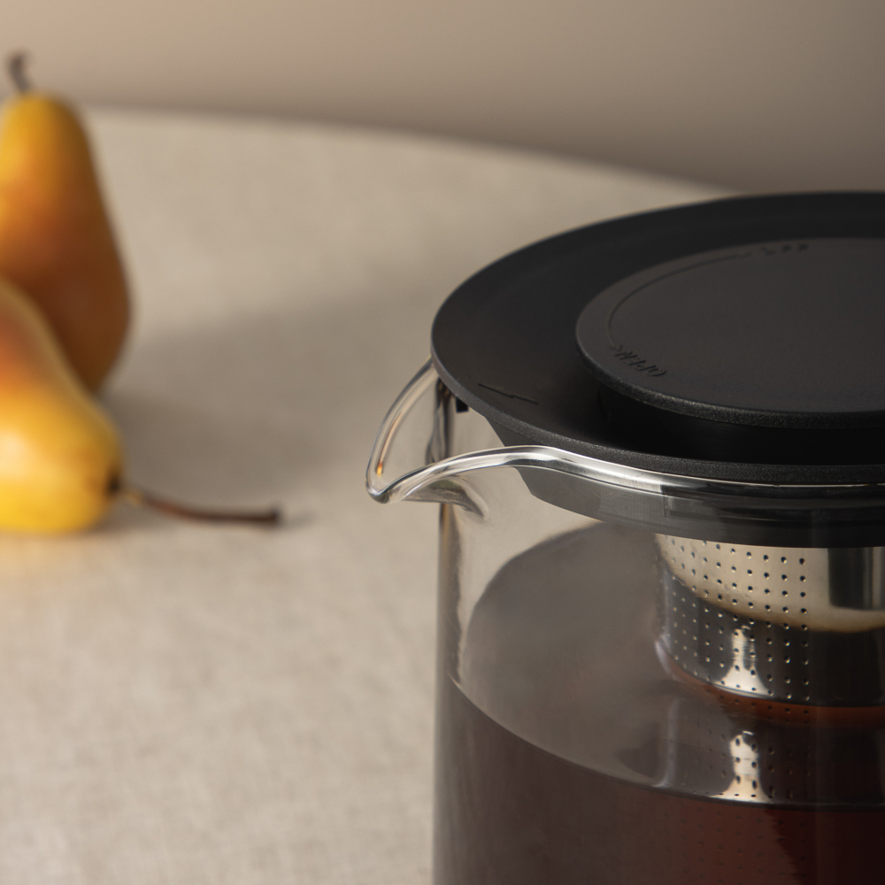 SATOSHI Цейлон Чайник заварочный 1,5л, жаропрочное стекло - #12