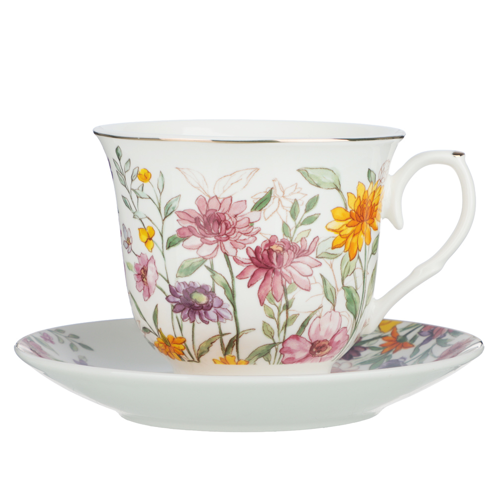 Набор чайный 2 пр., 225мл, MILLIMI, Аврора, фарфор - #1