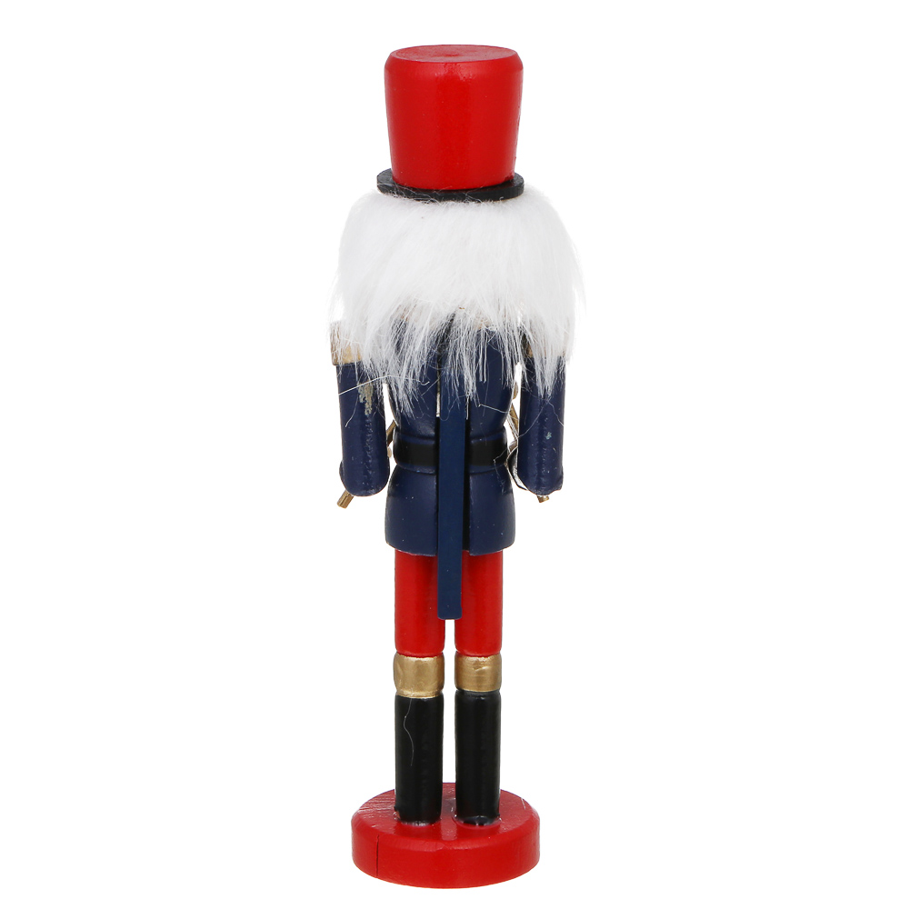 СНОУ БУМ Фигура декоративная "Щелкунчик" 15x4 см дерево, 3 дизайна - #6